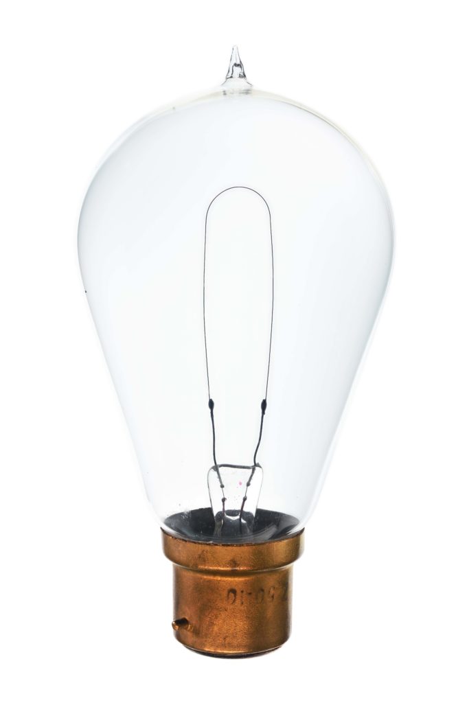 Edison &amp; Swan Lightbulb c 1880